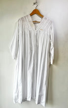 Straw London White Cotton Nightgown