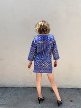 Isabel Marant Etoile Blue Caftan Mini Dress