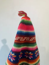Vintage Cotton Hand Woven Rainbow Hat