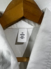 &Denim White Denim Coveralls