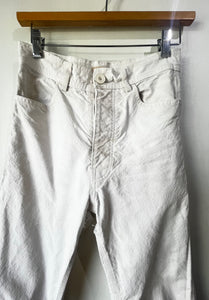 Jesse Kamm White Handy Pants