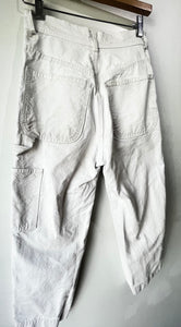 Jesse Kamm White Handy Pants