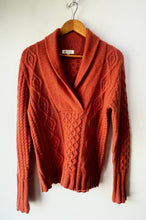 Kinross Orange Sherbert Cashmere Sweater