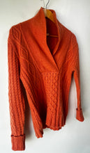 Kinross Orange Sherbert Cashmere Sweater