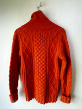 Kinross Orange Sherbert Cashmere Sweater