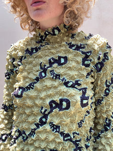 Brain Dead Turtleneck Popcorn Top