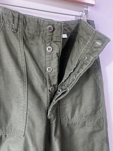 Vintage Green Army Pants 28X32