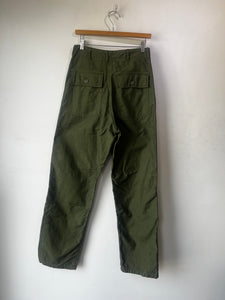 Vintage Green Army Pants 28X32