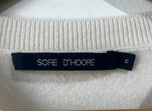 Sofie D'Hoore Cream Cashmere Short Sleeve Sweater