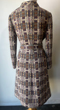 Rodrigues Lavender and Tan Tweed Coat