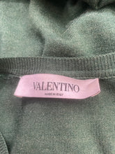 Valentino Green Lacy Cashmere Sweater