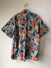 Reyn Spooner Blue and Red Hawaiian Shirt