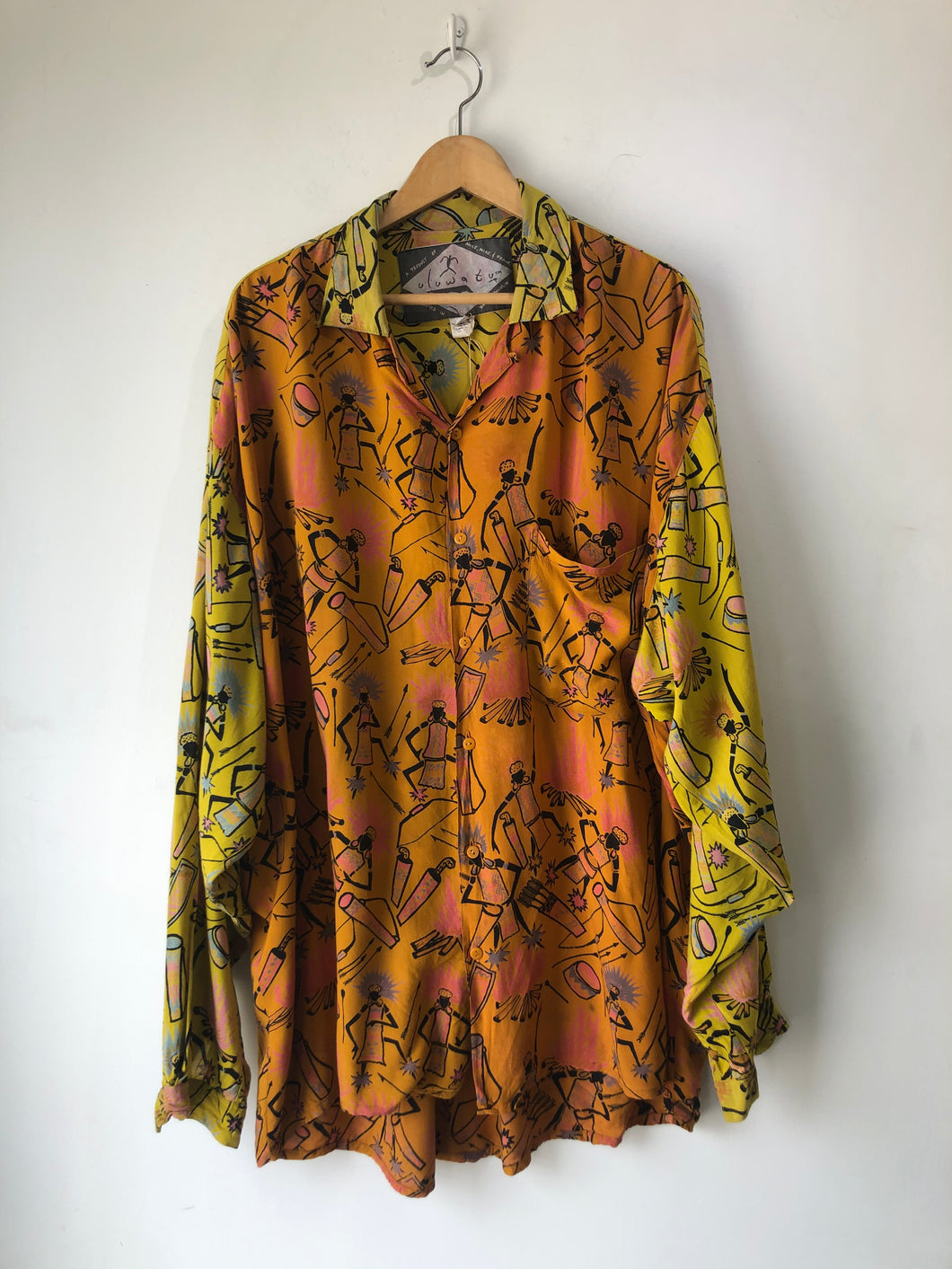 Uluwatu Drummer Pattern Shirt