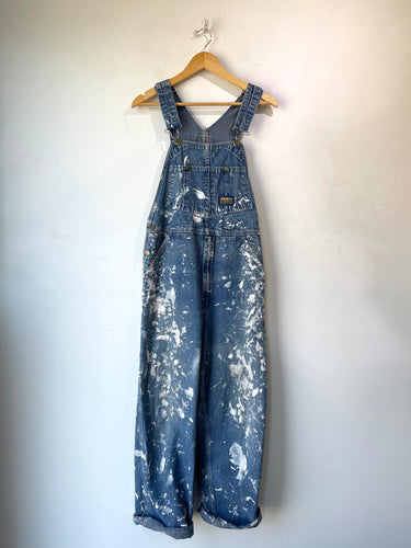 Vintage Oshkosh B'Gosh Paint Splatter Overalls