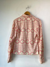 Vintage Zandra Rhodes and Sylvia Ayton Silk Teddy Bear Blouse