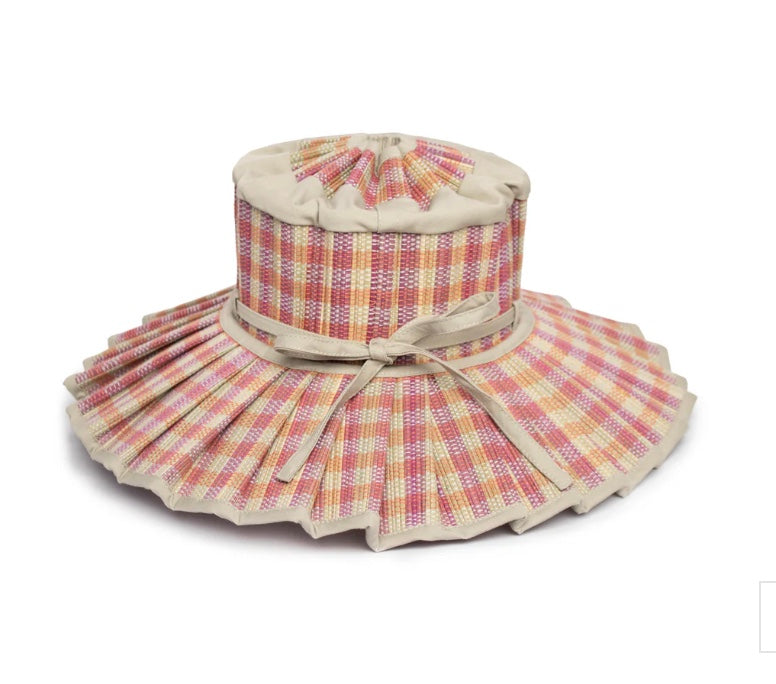 Lorna Murray Pink Scallop Island Capri Hat