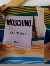 Moschino Multi-Color Striped Sleeveless Dress Sold As-Is