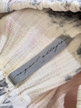 Raquel Allegra White, Pink, and Black Tie-Dye Pants