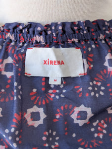 Xirena Navy Floral Mini Dress