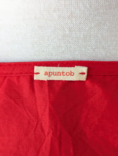 Apuntob Red Ruffle Dress