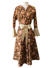 Batsheva Brown Floral Dress