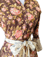 Batsheva Brown Floral Dress