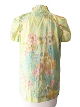 Marni Green Yellow Floral Blurry Blouse