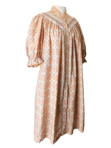 Gilligan O’Malley Pink Floral Overdyed House Dress