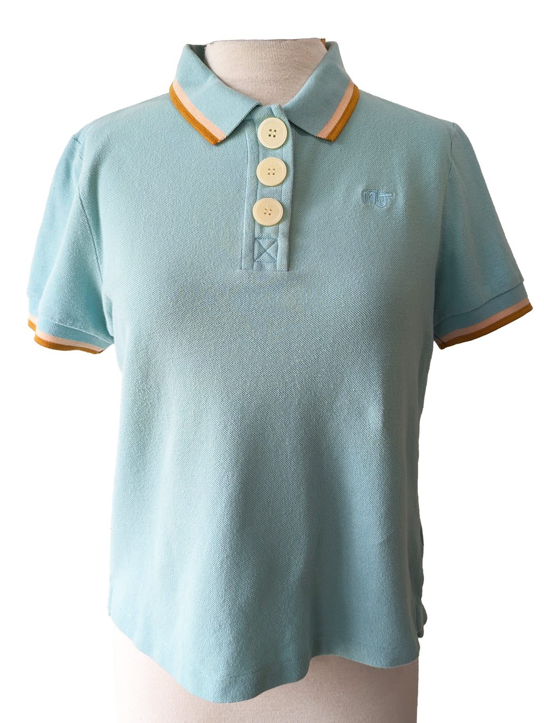 Marc Jacobs Aqua Short Sleeve Polo