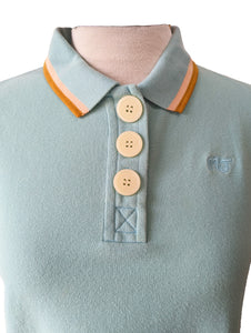 Marc Jacobs Aqua Short Sleeve Polo
