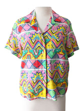 Mira Mikati Multicolor Southwest Inspired Multicolor Print Shirt