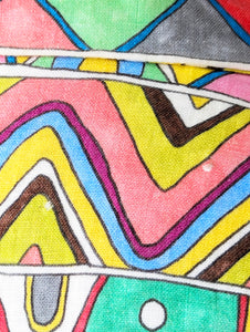 Mira Mikati Multicolor Southwest Inspired Multicolor Print Shirt