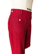 Built By Wendy Red Corduroy Shorts