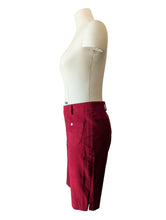 Built By Wendy Red Corduroy Shorts