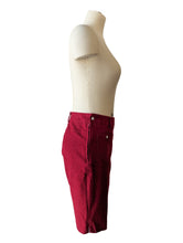 Built By Wendy Red Corduroy Shorts