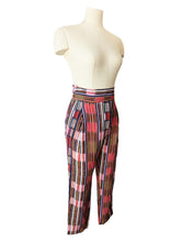 Apiece Apart Pink, Blue, Rust, and Purple Striped Pants