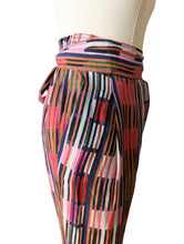 Apiece Apart Pink, Blue, Rust, and Purple Striped Pants