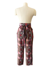 Apiece Apart Pink, Blue, Rust, and Purple Striped Pants