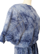 Vintage Vivienne Westwood Blue Tie-dye Mini Dress