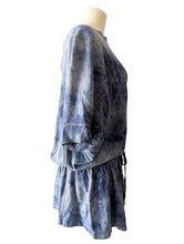 Vintage Vivienne Westwood Blue Tie-dye Mini Dress
