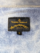 Vintage Vivienne Westwood Blue Tie-dye Mini Dress