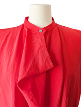 Lemaire Red Silk Top