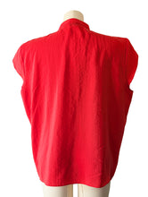 Lemaire Red Silk Top