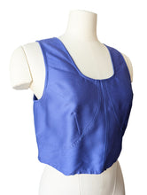Chelsea Mak Periwinkle Silk Tank Top