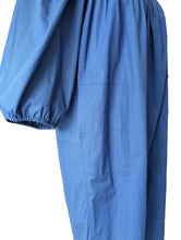 Yves Saint Laurent Blue Dress with Black Yoke