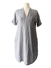 M + S Grey Linen Dress