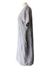 M + S Grey Linen Dress