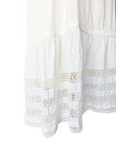 Victorian Nightgown with Raw-edge Straps