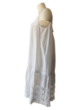 Victorian Nightgown with Raw-edge Straps