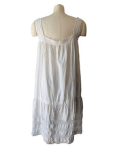 Victorian Nightgown with Raw-edge Straps